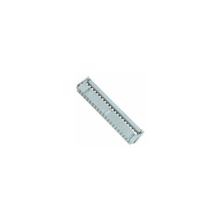 Amphenol Board Connector, 40 Contact(S), 2 Row(S), Female, 0.1 Inch Pitch, Idc Terminal, Locking, Socket 8428124022134